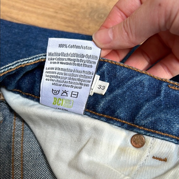 Dark Wash Decade Studio Bonnie Straight Leg Jeans - Picture 6 of 6